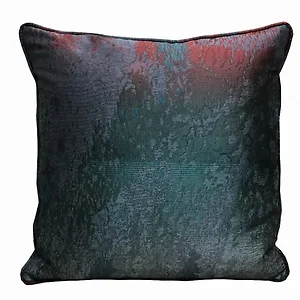 Plutus Brands PBRA2334-2036-DP - Luxurious Blue, Green, Red Throw Pillow - Double Sided