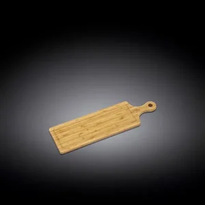 Wilmax WL-771131/A - 3-Piece Bamboo Serving Board Set with Handle - 19.7 x 5.9 in