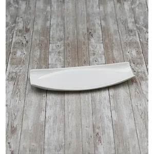 Wilmax WL-992623/A - Set of 3 Stylish White Serving Dishes 14" x 4.5"