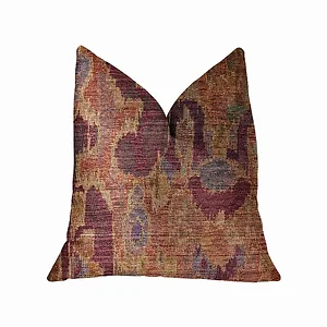 Plutus Brands PBRA2310-2020-DP - Plutus Bear Valley Red Throw Pillow - Luxury Design