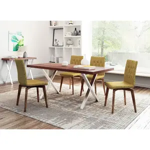 Zuo Modern Contemporary Inc 100072 - Orebro Pea Green Dining Chair Set of 2