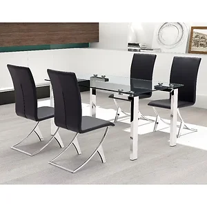 Zuo Modern Contemporary Inc 102101 - Delfin Dining Chair Set - Elegant and Comfortable Design