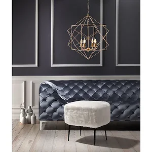 Zuo Modern Contemporary Inc 56022 - Elegant Gold Geometric Penta Ceiling Lamp