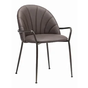 Zuo Modern Contemporary Inc 102084 - Kurt Modern Art Deco Dining Chair - Espresso Brown