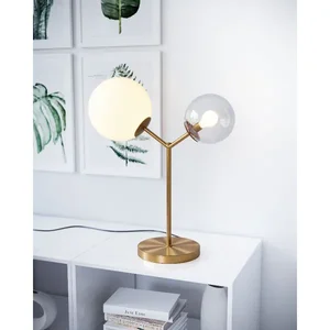 Zuo Modern Contemporary Inc 56115 - Modern Gold Constance Table Lamp with Glass Shades