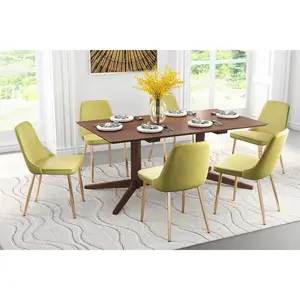 Zuo Modern Contemporary Inc 100840 - Luxurious Green & Gold Dining Chair Set of 2