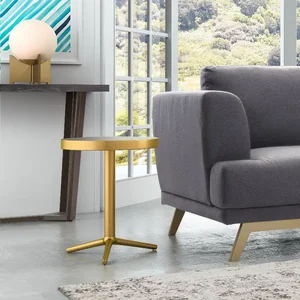 Zuo Modern Contemporary Inc 405001 - Modern Brass Accent Table with Tripod Design