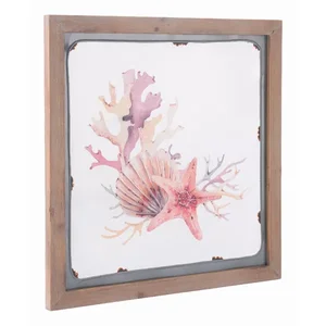 Zuo Modern Contemporary Inc A11522 - Coastal Retreat Wall Decor - Multicolor Framed Art