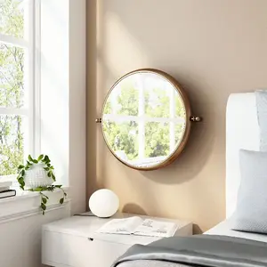 Zuo Modern Contemporary Inc A12233 - Gold Framed Rand Mirror - Mid Century Modern Design