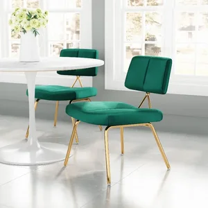 Zuo Modern Contemporary Inc 101966 - Elegant Green Nicole Dining Chair Set of 2