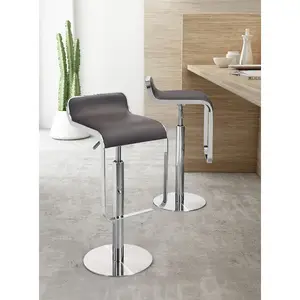 Zuo Modern Contemporary Inc 301114 - Stylish Adjustable Equino Barstool in Espresso Finish