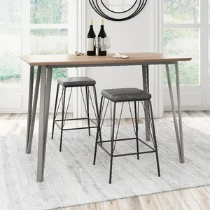 Zuo Modern Contemporary Inc 101963 - Samuel Vintage Black Counter Stool for Modern Spaces