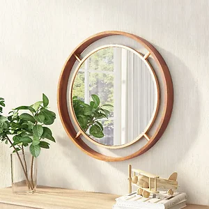 Zuo Modern Contemporary Inc A10760 - Luxurious Gold Round Wall Mirror