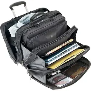 Swiss Guard WA-7953-02F00 - WENGER PATRIOT ROLLING CASE 67953020 BLK 17IN LATPOP WITH NOTEBOOK CASE