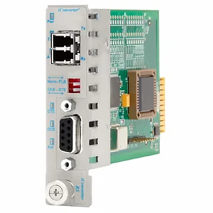 Omnitron Systems 8766-0 - ICONVERTER 232 RS-232 DB9 Female to Fiber Module