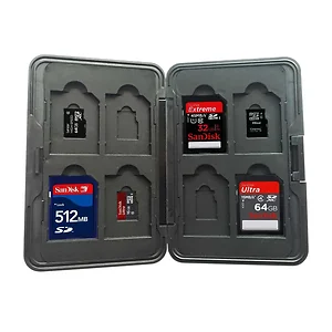Mountit ENR-MW4 - Compact Memory Card Wallet Case