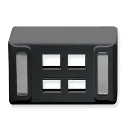 Cablesys-ICC-IC108UF4BK