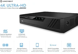 AMCREST INDUSTRIES-NV4108E-IP5M-T1179EW4-2TB