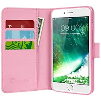 I BLASON-IPHONE7-LEATHERBOOK-DAL-PINK