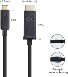 CABLE MATTERS-201062-BLK-3M