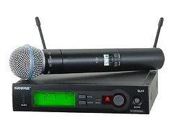 Shure-SLX24/BETA58-H19