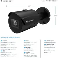 AMCREST INDUSTRIES-IP5M-B1186EB-AI-V3