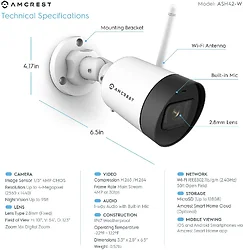 AMCREST INDUSTRIES-ASH42-W
