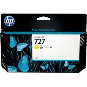 Hp B3P21A - 727 (B3P21A) Ink Cartridge - Single Pack - Inkjet - Standard Yield - Yellow - 1 Each