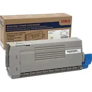 Okidata 46507601 - Oki Toner Cartridge - Yellow - LED - 11500 Pages - 1 / Each