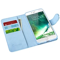 I BLASON-IPHONE7-LEATHERBOOK-DAL-BLUE