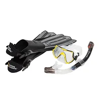 National Geographic Snorkeler-Vaya Set Fin BL/BK S/M