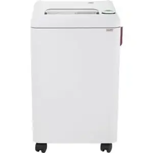 Ideal Industries ISR IDEDSH0301H - ideal. 2503 Cross-cut P-5 Shredder - Continuous Shredder - Cross Cut - 10 Per Pass - for shredding Staples, Paper, Paper Clip, Credit Card - 0.625 x 0.093 Shred Size - P-5 - 24 ft/min - 10.25 Throat - 20 gal Wastebin Capacity - 750 mW - White - TAA Compliant