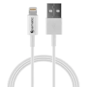 Ematic ELC510 - 10ft Lightning to USB-A Charge and Sync Cable