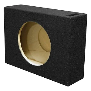 Qpower BQSHALLOW112V - 12" Shallow Mount Subwoofer Vented Box