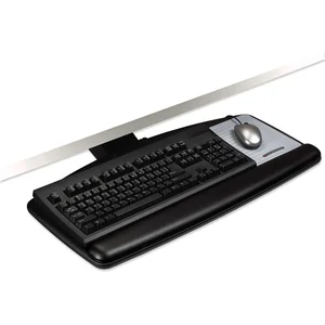 3m AKT60LE - Adjustable Keyboard Tray with 17-Inch Track and Knob