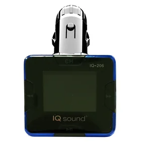 Supersonic IQ-206-BLK - Wireless FM Transmitter with 1.4” Display