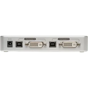 Tripp Lite B004DUA2KR - 2-Port DVI USB KVM Switch with Audio Kit