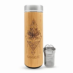 Bhavana Bottle-Bamboo530NAMASTE