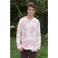 Jayli Imports-AS108Mshirt:AS108-whtred-M