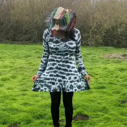 Jayli Imports-#125GDWDress:#125GD-blk-L