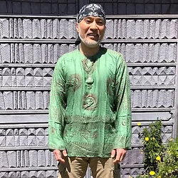 Jayli Imports-AS108MShirt:AS108-grn-XL