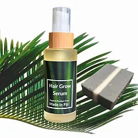 Hair Grow Fiji-Sandal/Charcoal