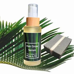 Hair Grow Fiji-Sandal/Charcoal