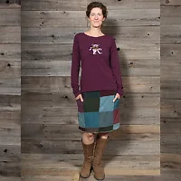 Jayli Imports-AB149GDWTop:AB149GD-purp-L