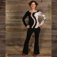 Jayli Imports-JD107Wtop:JD107-Blk Grey-S