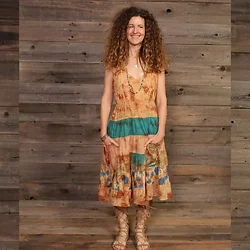 Jayli Imports-AR22-77WDress:AR22-77-tan-S