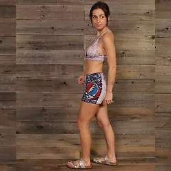 Jayli Imports-PSSYF22-48WShort:PSSYF22-48-purp/wht-S