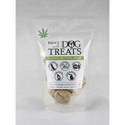 Riker's Dog Treats-PBHEMP4OZ