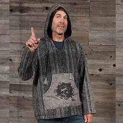 Jayli Imports-AB134GDMHoody:AB134-skull-L