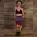 PSSYF22-47WSkirt:PSSYF22-47-purp/red-S